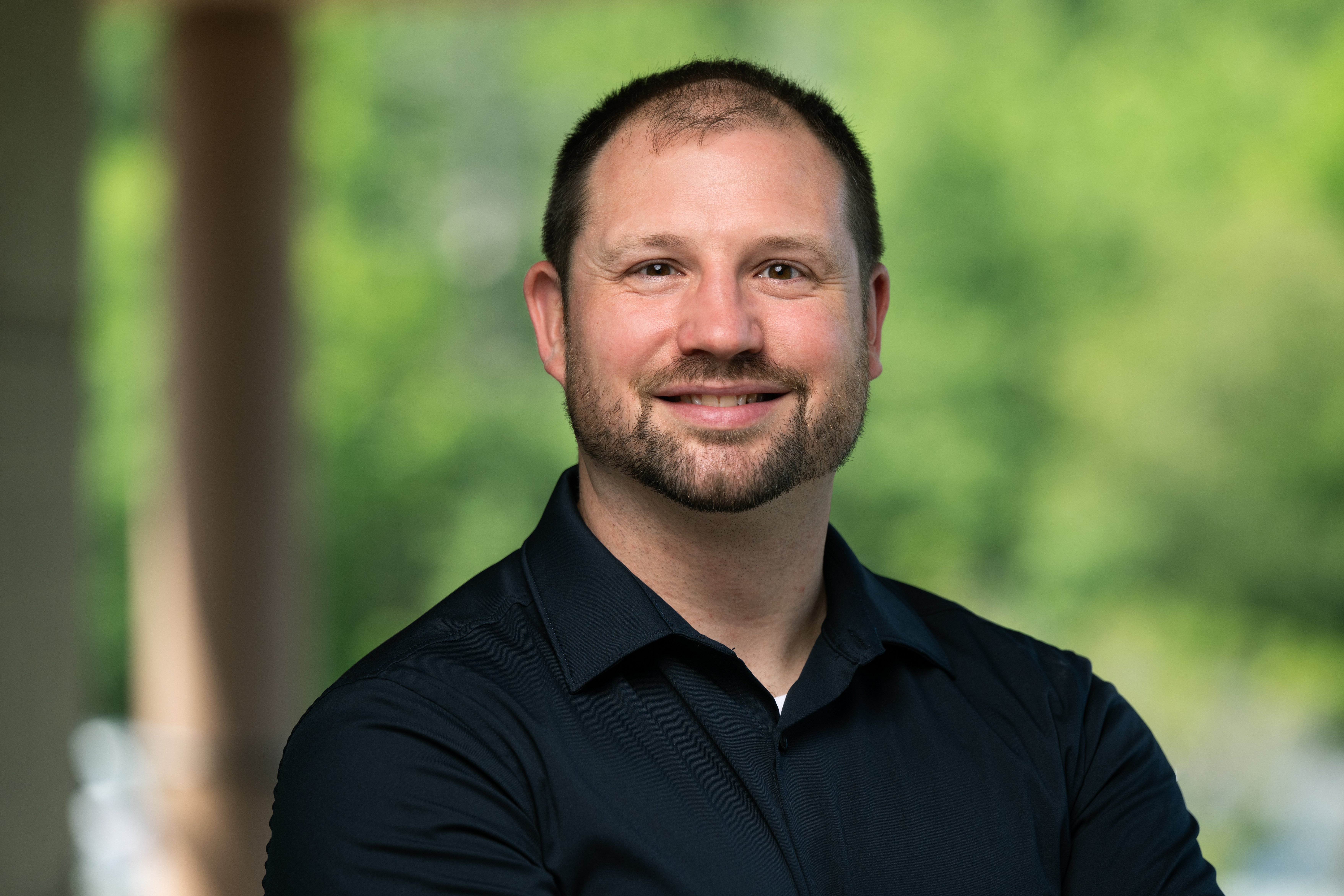 Cory Hall, PT, DPT, ATC, NCS head shot.